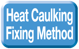 Heat Caulking Fixing Method